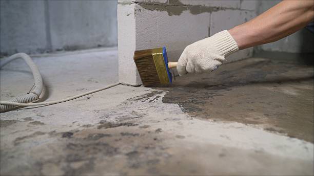 SJ Waterproofing Pros Waterproofing coverage map for West Jefferson, NC and surrounding area
